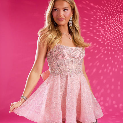 Faye Applique Corset A-Line Dress — photo 1