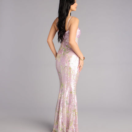 Windsor Murielle Sequin Mermaid Formal Dress