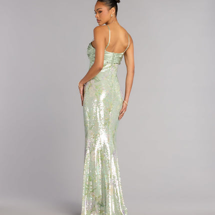 Windsor Murielle Sequin Mermaid Formal Dress