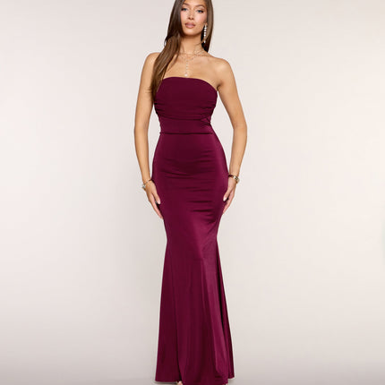 Windsor Laurel Tie-Back Mermaid Formal Dress