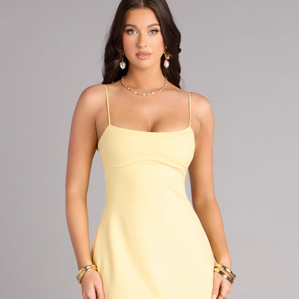 Windsor Sweet Agenda A-Line Mini Dress