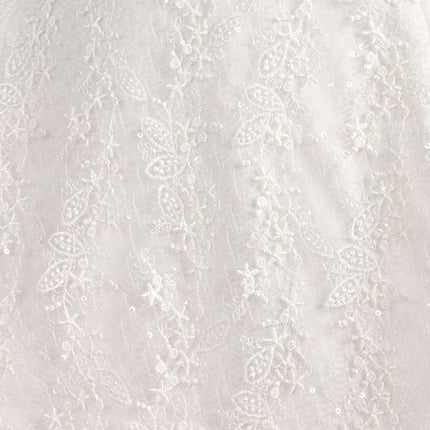 Forget Me Not Lace-Up Sequin Lace Mini Dress — photo 6