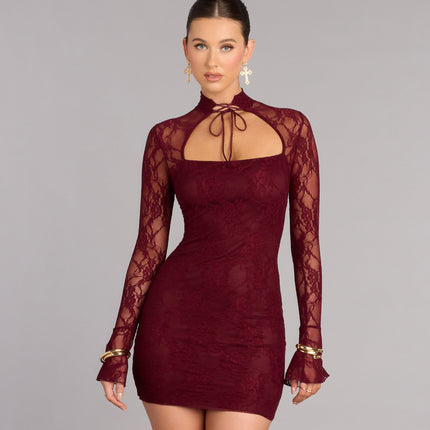 Got The Romance Lace Bodycon Mini Dress — photo 1