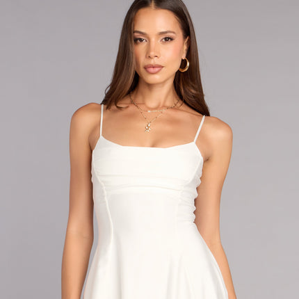 Windsor Heartbreaker Hours Cowl Neck Mini Dress