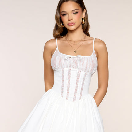 Fairytale Pending Skater Mini Dress — photo 4