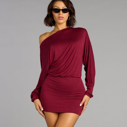 Behind The Scenes Long Sleeve Mini Dress — photo 5