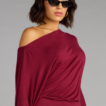 Behind The Scenes Long Sleeve Mini Dress — photo 8