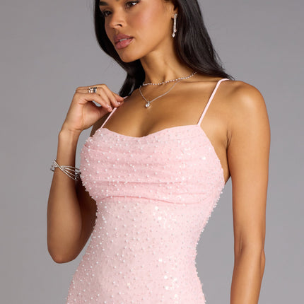 Windsor After Party Sparkle Sequin Mini Dress