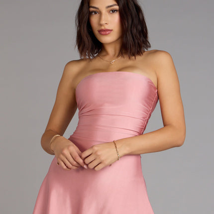 Flirty Vibe A-Line Mini Tube Dress — photo 3
