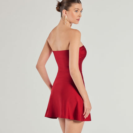 So Your Vibe Strapless A-line Mini Dress — photo 42