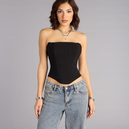 Forever Flattering Strapless Corset Top — photo 5
