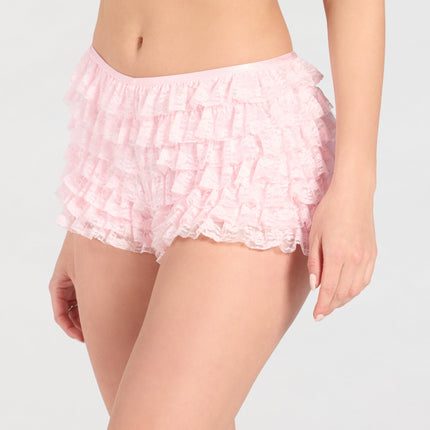 Windsor Chic Fairytale Tiered Lace Hot Shorts