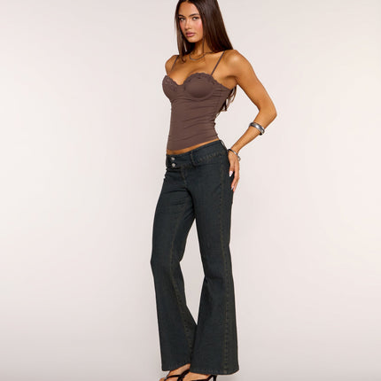 Windsor Trendy Flex Low-Rise Flare Jeans