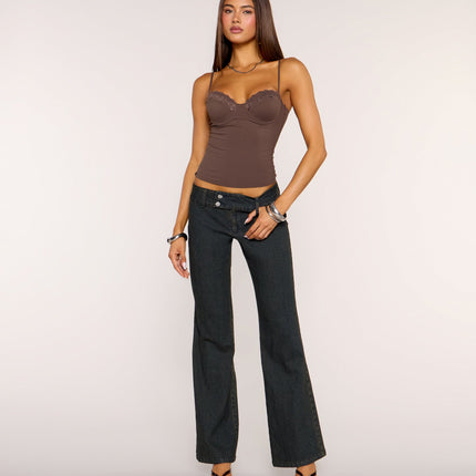 Windsor Trendy Flex Low-Rise Flare Jeans