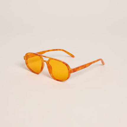 Retro Forecast Aviator Sunglasses