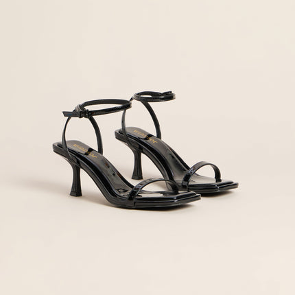 Silver Lining Strappy Kitten Heels — photo 6