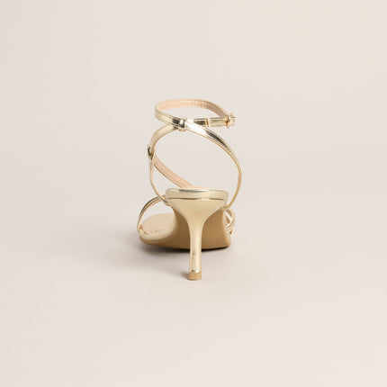 Windsor Pretty Little Plans Strappy Kitten Heels