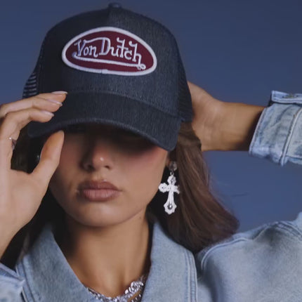 Windsor x Von Dutch Denim Trucker Hat