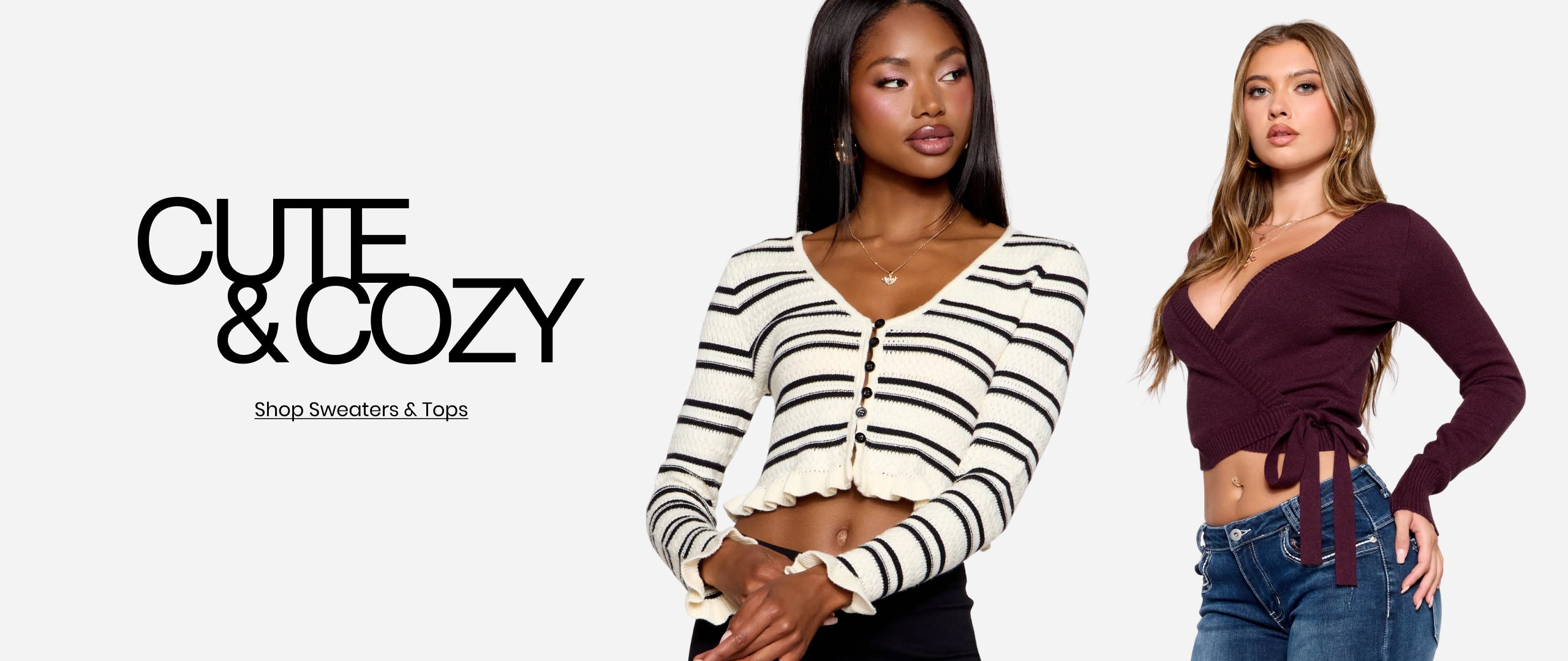 Shop Tops & Sweaters.
